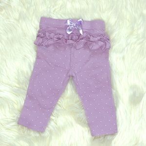 Ruffled leggings